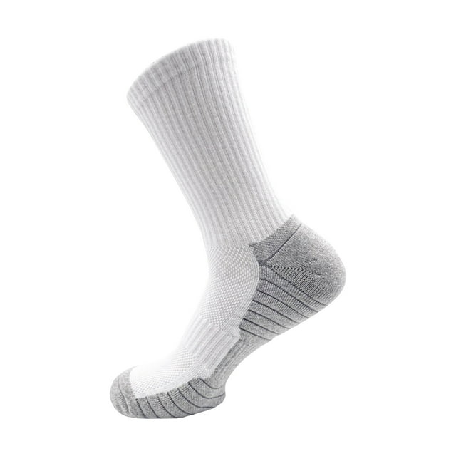Socks, Mens Sport Comfortable Breathable Thickened Bottom Mid Length Socks