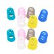thumbnail image 1 of GOOHOCHY 25 protectores de dedos de silicona duraderos para guitarra, para principiantes de ukelele (mixtos), 1 of 7