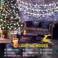 thumbnail image 3 of Cadena de luces LED KNONEW, 120 m, 1000 LED, para exteriores, Navidad, color blanco frío, 3 of 8