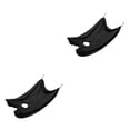 thumbnail image 2 of Minnieouse Delantal de afeitar Barba Delantales Cuidado Babero Cara Cabello Adulto Tela Baberos Antiadherente Catcher Presente Hogar Suministro Negro 2piezas, 2 of 6