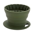 thumbnail image 2 of jifeng Filtre à Café Pliable pour Bureau Randonnée Vert Foncé, 2 of 9