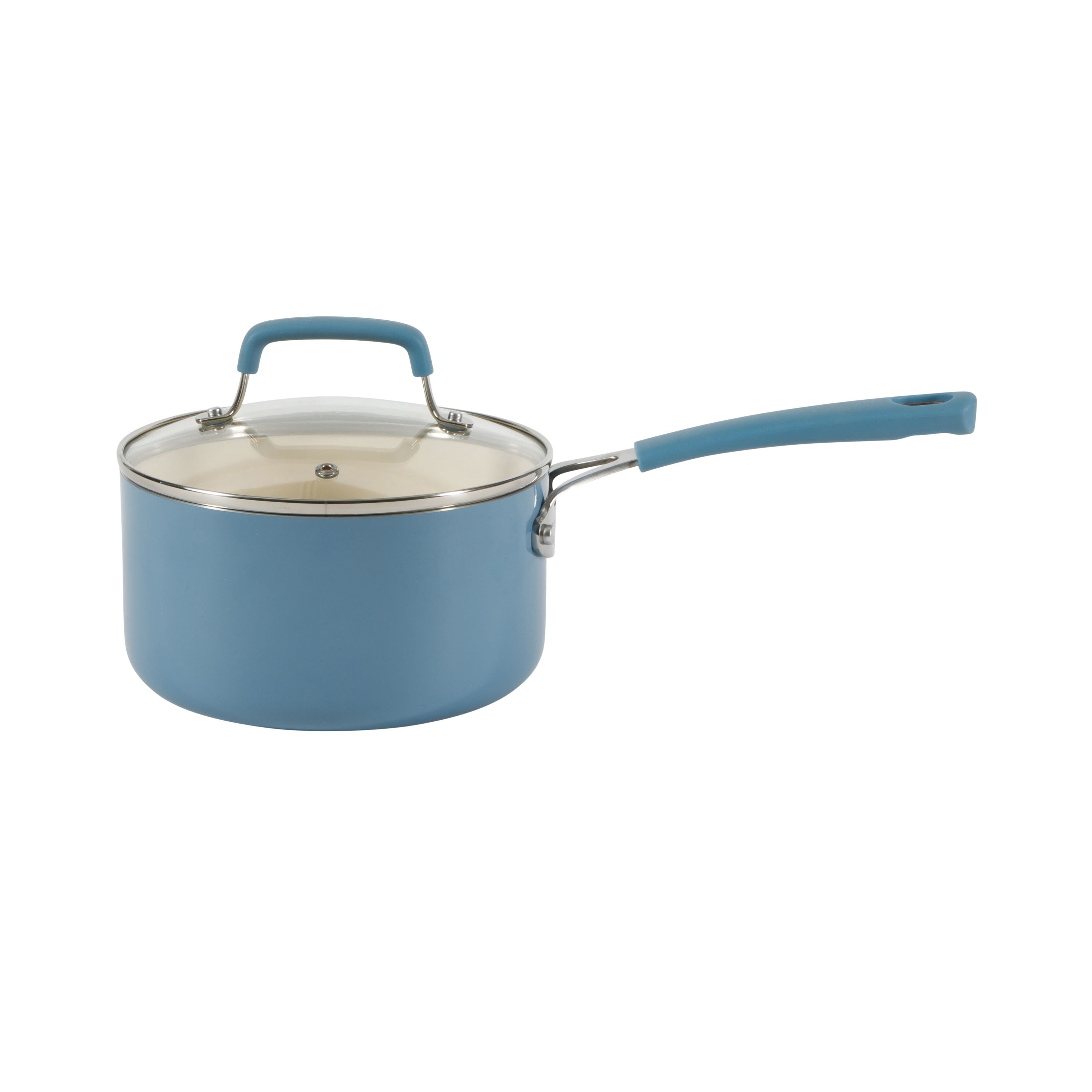Martha Stewart Everyday 12 Piece Blue Cookware Set