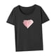 thumbnail image 5 of Camiseta para mujer, disfraz de verano, ropa deportiva suave, camiseta básica para viaje y vacaciones S, 5 of 7