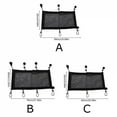 thumbnail image 6 of 8 Hole Socket Network Pocket Under Desk Cable Management Net Under Table Cord Management Mesh Organizer Flexible Wire Hiders, 6 of 9