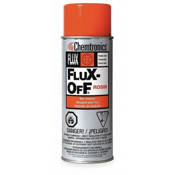 Chemtronics Flux Remover,16 Oz,Net 10 Oz,VOC 851 g/L ES1035