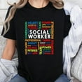 thumbnail image 3 of Unisex Social Worker Graphic T-Shirt, Sizes S-5XL, Tbun, 3 of 5
