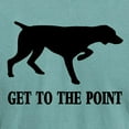 thumbnail image 3 of CafePress - GET TO THE POINT CENTERED Men's Comfort Colors® T - Mens Comfort Colors Shirt, 3 of 5