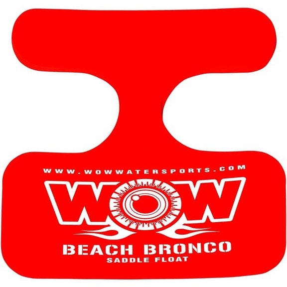WOW Sports Waterproof Pool Toys & Floats, 20" x 21" x 1-3/5", Red 0.05 lbs