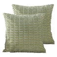 thumbnail image 7 of Throw Pillow Cover 18x18 Inch Corduroy Solid Color Decorative Cushion Case Soft Pillowcase for Sofa Home Living Room Modern Decor by PALIFEUR, 7 of 7