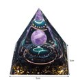 thumbnail image 3 of Pirámide De Orgón Generador de energía de chakra Reiki de cristal de pirámide de orgonita natural (Tauro), 3 of 4