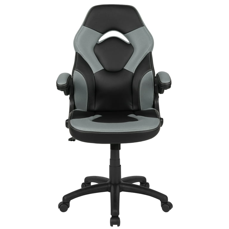 Blackarc High Back Adjustable Gaming Chair With 4d Armrests, Head Pillow  And Adjustable Lumbar Support In Black With Red Stitching : Target