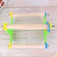 thumbnail image 2 of FRCOLOR Bird Swing Bird Gnawed Toy Swing Stand Creative Standing Rack Parrot Jumping Board Swing Parrot Playing Stand (Random Color),7.48"X7.48"X7.09", 2 of 5