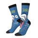 thumbnail image 1 of Balery Great White Shark Calcetas Largas con Estampado para Hombre y Mujer – Suaves y Transpirables, Talla Única (US 5-11), 1 of 6