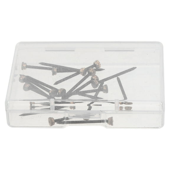 LOLIPPYY 20 Pcs Small Copper Decorative Nails for Wall, Home Decor Tacks for Crafting and Furniture