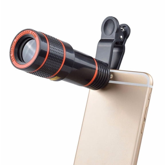 YANI- Hd 8X Clip On Optical Zoom Telescope Camera Lens For Cell Phone