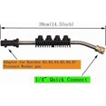 thumbnail image 4 of High Pressure Lance, 15 Inch Jet High Pressure Lance with 5 Adjustable Nozzle for Power Wash Compatible with Karcher K Series K1/K2/K3/K4/K5/K6/K7 Acc, 4 of 5