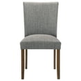 thumbnail image 3 of Paxton Upholstered Dining Side Chair Gray (Set of 2), 3 of 13