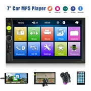Double Din Car Radio Car Video Player 7" HD Player MP5 Touch Screen Digital Display Bluetooth Multimedia Build-in Autoradio FM AUX USB SD Function