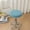 Sky Blue, variant on Round Stool Cover Swivel Chair Cover Round Bar Beauty Salon Stool Cover Round Seat Cushion Protector Suitable for Bedroom Bar Round Chair Cover New Holiday Gifts Style-H100, White, One Size