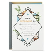 Hallmark Retirement Card from All (Wonderful for You)