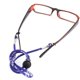 Nylon Sports Glasses Holder Neck Cord Retainer Black Blue 52cm Girth 2Pcs – image 3 sur 3