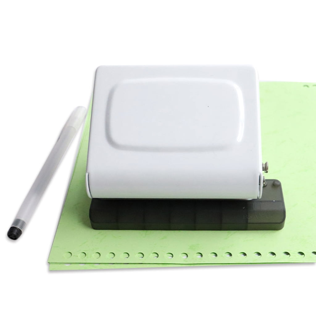 Professional 10 Hole Paper Punch Machine For Notebooks Documents A4 Size
