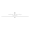 thumbnail image 2 of 96"W x 16"H x 4"D x 4"F, 4/12 Pitch, Redmond Architectural Grade PVC Gable Bracket, 2 of 8