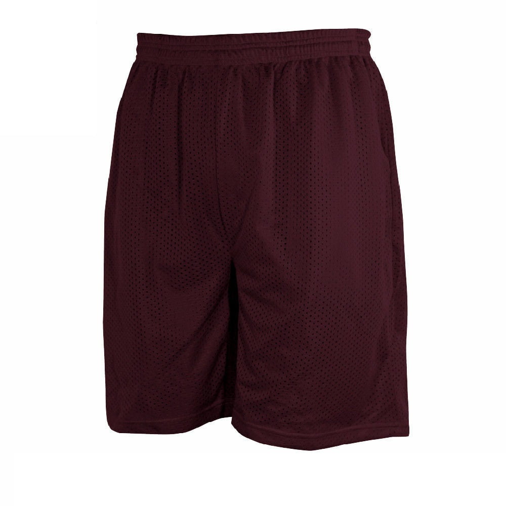 Men's Casual Plain Mesh Shorts 2 