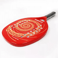 thumbnail image 3 of Raquetas de tenis de playa Camewin 400601 rojas y naranjas, paquete de 2, 3 of 5