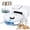 White, variant on GOOVI Robot Vacuum and Mop Combo with 3D Home Mapping, Self-Emptying Base for 70 Days, 220 Mins Runtime, Pet Friendly Anti-Tangle