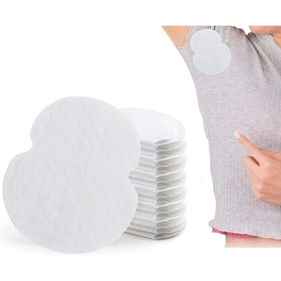 60 Disposable Underarm Sweat Pads for Men and Women - Self-Adhesive Arm Pit Shields