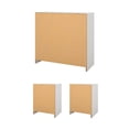 thumbnail image 3 of Tvilum Studio 3-Piece Bedroom Set - Chest And Nightstand Set Of 2, White, 3 of 11