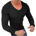 thumbnail image 1 of Birdeem T-Shirt en Peluche pour Homme, Mode Décontractée, Col Rond, Chandail à Manches Longues, 1 of 1