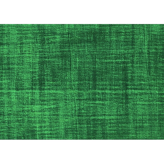 Ahgly Company Indoor Rectangle Persian Green Bohemian Area Rugs, 2' x 5'