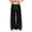 Black#9527, variant on Girls Baggy Sweatpants Wide Leg Pants for Girl Trendy Patchwork Color Elastic Waist Athletic Jogger Pant With Pocket