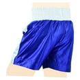 thumbnail image 5 of Men Boxing Shorts For Boxing Training Fitness Gym Cage Fight MMA Mauy Thai Kickboxing Trunks Clothing Blue/White X-Small, 5 of 6