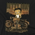 thumbnail image 2 of Betty Boop T-Shirt Rebel Rider Unisex Graphic Tee For Men & Women, 2 of 7