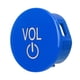 thumbnail image 3 of Botón De Audio Central Del Automóvil, Botón De Interruptor De Volumen De Plástico ABS Compatibilidad Ligero Para La Modificación Del Automóvil ANGGREK Azul, 3 of 8