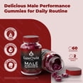 thumbnail image 4 of (3 Pack) LuxOvia – Gummies with a Natural Daily Blend for Energy & Wellness | Great-Tasting, Easy-to-Chew Gummies (180 Gummies), 4 of 10
