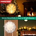 thumbnail image 2 of Farol de Estrella de Papel YPGFDZYDHH 23" 3D LED de 7 Capas para Navidad, 2 of 9
