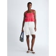 thumbnail image 3 of Scoop Women's Tie Ruffle Sweater Tank, Sizes XS-XXL, 3 of 6