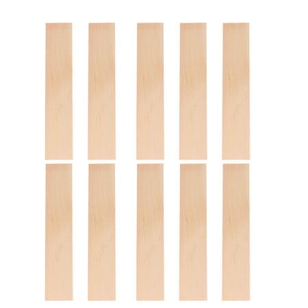 Image of wood board 10Pcs Wood Boards Delicate Photography Wood Boards Photo Studio Background Props (Size 4x20cm)