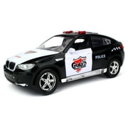 Super Police Guard SUV Battery Operated Kid's Bump and Go Toy Truck w/ Cool Flashing Lights, Various Sound Effects