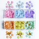 thumbnail image 1 of Flor seca 3D para decoración de uñas, pegatina Floral Natural mixta, calcomanías de Arte de uñas DIY, joyería, esmalte de Gel UV, manicura, 1 caja, 1 of 4