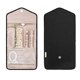 thumbnail image 5 of Organizador de joyas de viaje, joyero plegable para viajar, soporte de cuero suave para aretes, collares, anillos (negro) JAMW  Sencillez, 5 of 5