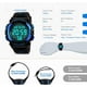 thumbnail image 3 of Reloj digital para niños, relojes LED impermeables deportivos para niños con relojes de pulsera con alarma para niños y niñas, 3 of 5