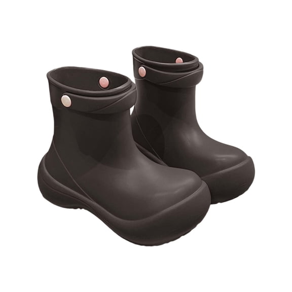 Daznico Stylish Girls Ankle Boots for Outdoor Rainy Days Comfortable Lightweight Casual Footwear All Season Wear,17-18 Years