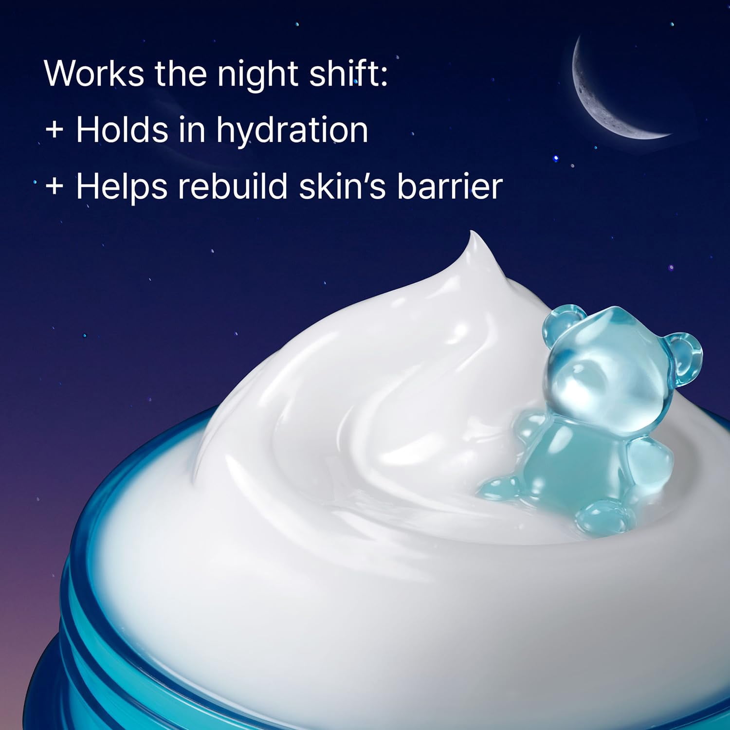 Dr.Jart+ Vital Hydra Solution Hydro Plump Overnight Face Mask with Hyaluronic Acid | Korean Skin Care, 2.54 fl oz