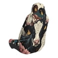 thumbnail image 2 of Balery Vintage Sunflower Cow Pattern Car Seat Cover - Soft & Breathable Front Premium Covers with Non-Slip Protector Fits Most Automotive, Vans, SUVs, Trucks - 1 Unit, 2 of 5