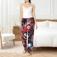 thumbnail image 6 of Lsque Mario Print Women's Pajama Pants, Lounge Pant - Comfortable Home Wear,Elastic Waistband, Stylish Design-Small, 6 of 9